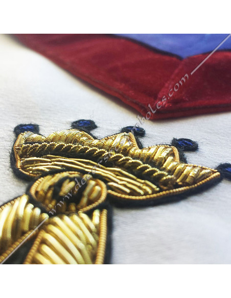 HRA464-greats-chosens-masonic-aasr-aprons-14th-degrees-scottish-ancients-fm-decorations-lodges-perfection