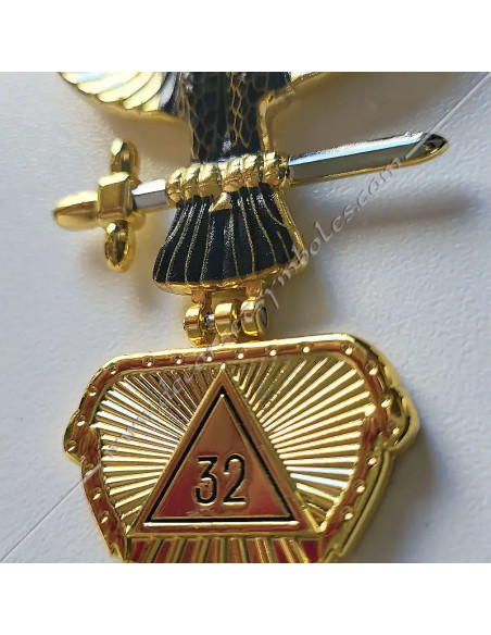BCA332-bijoux-maconniques-aigles-32-reaa-princes-royal-secrets-articules-or-mobiles-bicephales-ecossais-fm-accepte