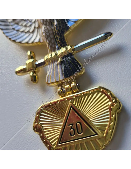 BCA330-bijoux-maconniques-aigles-30e-degre-reaa-ecossais-ancien-memphis-chevaliers-kadosch-fm-bicephale-decors