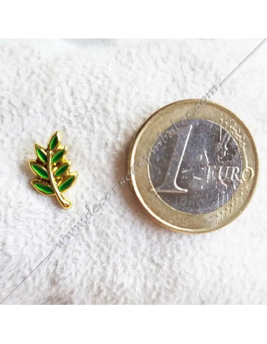 PIN001E-epinglettes-pins-maconniques-acacia-feuilles-verts-symboles-maitres-decors-cadeaux-fm-accessoires
