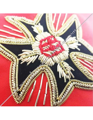 CHA005-caps-hats-masonic-18th-degrees-aasr-memphis-knights-pink-cross-fm-accessories-rose-croix