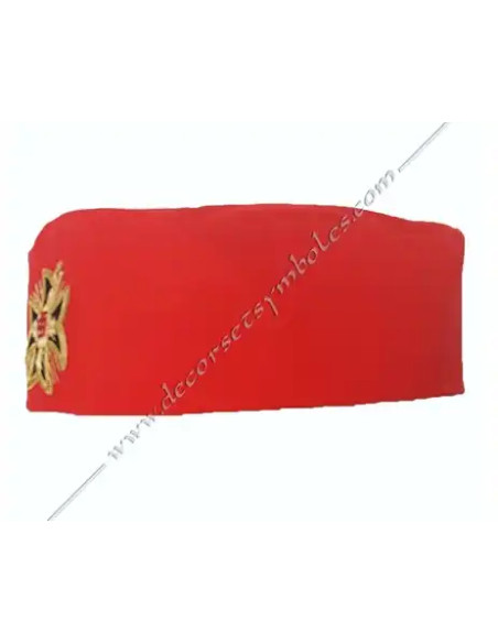 CHA005-caps-hats-masonic-18th-degrees-aasr-memphis-knights-pink-cross-accessories-fm-rose-croix