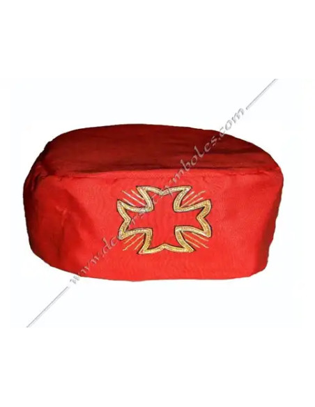 CHA004-masonic-headdress-caps-hats-knights-rose-cross-18th-degrees-memphis-aasr-accessories-chapters-fm
