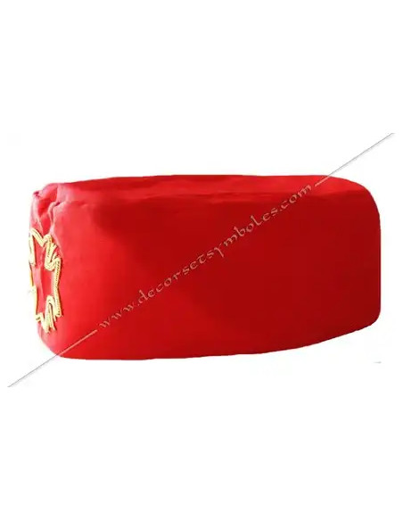 CHA004-masonic-headdress-caps-hats-knights-rose-cross-18th-degrees-memphis-aasr-accessories-fm-chapters