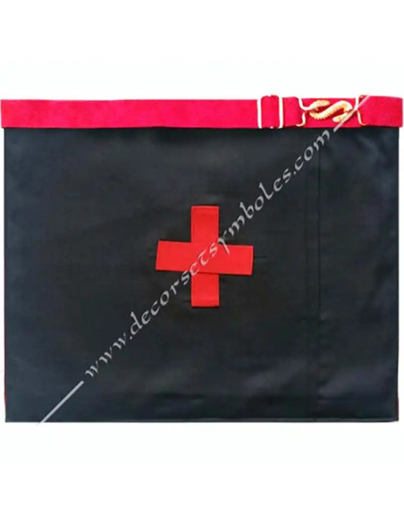 HRA005-masonic-aprons-aasr-knights-rose-cross-18th-degrees-cross-fm-patted-decorations-chapters