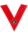 HRA110-cordons-sautoirs-chapitres-reaa-18e-degres-maçonniques-chevaliers-rose-croix-loges-accessoires