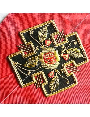 HRA051-masonic-knights-cross-rose-collars-sashes-18th-aasr-potential-chapters-decorations-fm-tools
