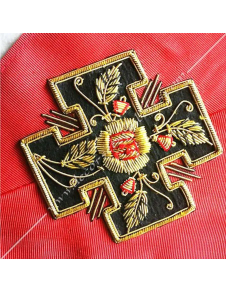 HRA051-masonic-knights-cross-rose-collars-sashes-18th-aasr-potential-chapters-decorations-fm-tools