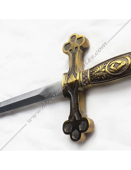 EPE010-epees-maconniques-droites-treflees-officiers-maitres-ceremonies-outils-loges-fm-boutiques-accessoires