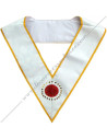 SRA046B-masonic-collars-sashes-deputies-masters-gldf-aasf-dignitaries-red-rosettes-decorations-fm