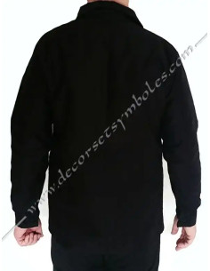 VCH110-bourgerons-vestes-courtes-blouses-charpentiers-maconniques-crepe-noir-go-godf-groussier-fm 2