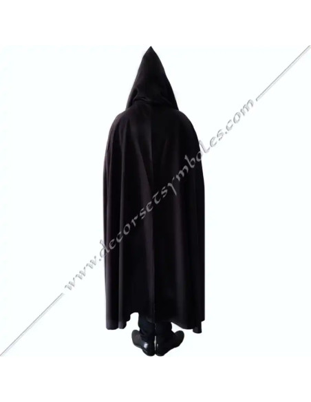 CHS130-martinist-capes-black-hood-downs-vests-martinism-shops-accessories-fm-tools-lodges-gifts