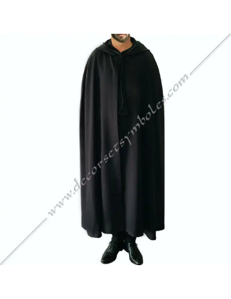 CHS130-martinist-capes-black-hood-downs-vests-martinism-shops-fm-accessories-tools-lodges-gifts