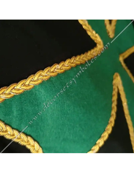 CHS120-capes-military-orders-hospitallers-saint-lazare-jerusalem-green-crosses-fm-decoration-store-shop