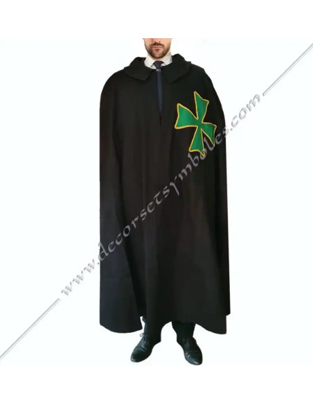 CHS120-capes-military-orders-hospitallers-saint-lazare-jerusalem-green-crosses-decoration-store-shop-fm