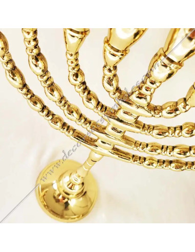 OUT074-chandeliers-bougeoirs-menorah-maconniques-9-branches-bougies-ceremonies-fm-loges-outils-accessoires