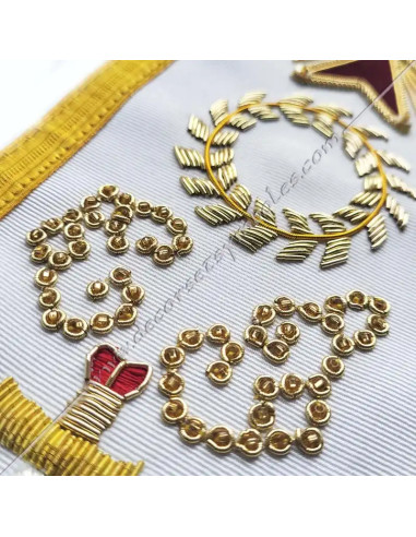 HRA114-collars-sashes-ribbons--masonic-31st-degrees-aasr-greats-inspectors-inquisitors-fm-white-shops-gifts