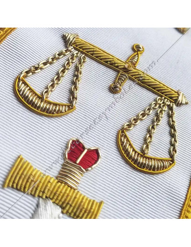 HRA114-collars-sashes-ribbons--masonic-31st-degrees-aasr-greats-inspectors-inquisitors-white-shops-fm-gifts