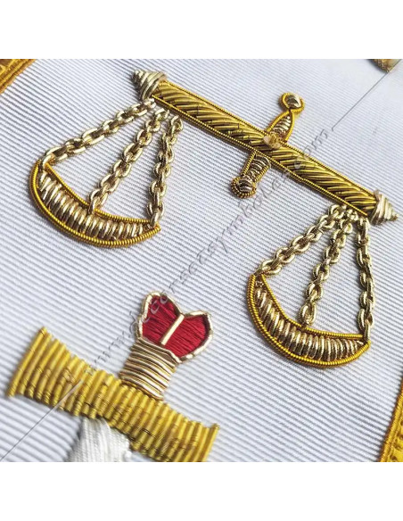 HRA114-collars-sashes-ribbons--masonic-31st-degrees-aasr-greats-inspectors-inquisitors-white-shops-fm-gifts