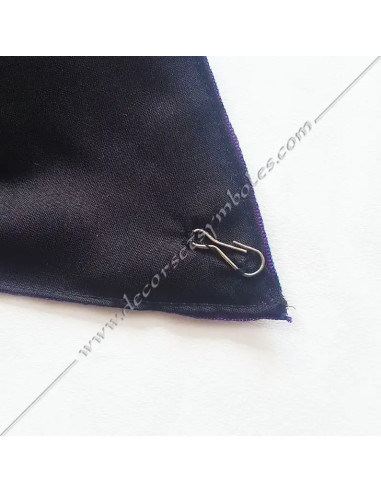 BRF004B-sahes-harnesses-masters-ribbons-scarfs-masonic-masters-rites-french-fm-groussier-square-compass-acacia