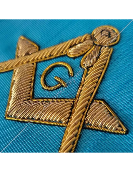 BRF004B-sahes-harnesses-masters-ribbons-scarfs-masonic-masters-rites-french-groussier-square-compass-fm-acacia