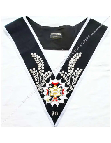 HRA201-knights-kadosch-kaddosh-three-times-powerful-grandmasters-aasr-30th-degres-collars-sashes-ribbons-fm