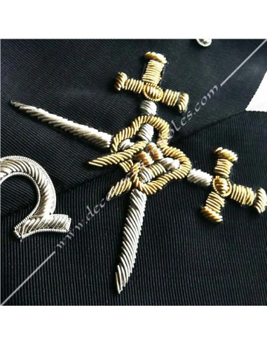 HRA077CKS-sashes-cks-swords-knights-30th-kaddoshs-masonic-collars-kadoschs-aasr-degrees-fm-ribbons-shops