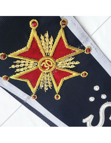 HRA032CKS-30th-degrees-harnesses-masonic-ribbons-aasr-sashes-kadoschs-knights-decorations-fm-kaddoshs