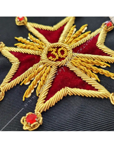 HRA032CKS-30th-degrees-harnesses-masonic-ribbons-aasr-sashes-fm-kadoschs-knights-decorations-kaddoshs