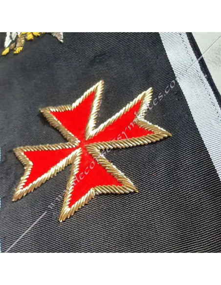 HRA010CKH-scarfs-sashes-30th-aasr-degrees-knights-kaddoshs-kadoschs-jacob-fm-scales-masonic-shops
