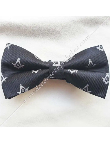 NDS010-black-masonic-bow-ties-blacks-squares-compasses-decorations-accessories-shops-ceremonies-fm