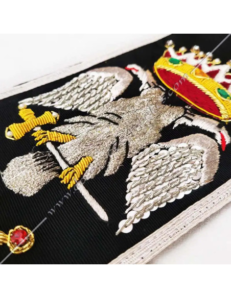 HRA016CKS-cordons-echarpes-cks-reaa-degres-kaddoshs-30e-chevaliers-kadosch-aeropages-aigles-fm-cranes-drapeaux