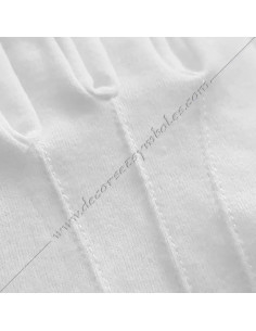 GCB020-white-masonic-gloves-3-seam-cottons-lycras-apprentice-ceremonies-initiations-decorations-fm 2