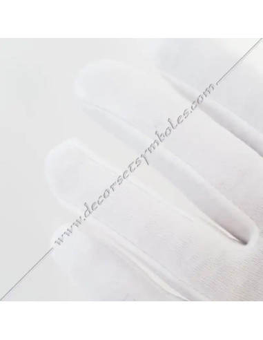 GCB020-white-masonic-gloves-3-seam-cottons-lycras-apprentice-fm-ceremonies-initiations-decorations