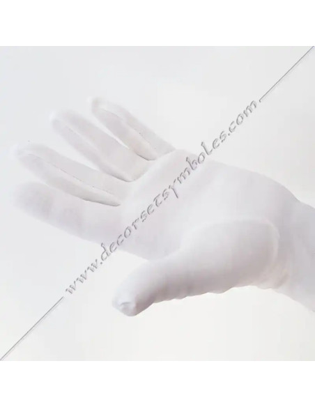 GCB020-white-masonic-gloves-3-seam-cottons-fm-lycras-apprentice-ceremonies-initiations-decorations