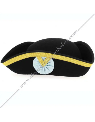 CHA006-tricorns-masonuic-rer-mesa-decorations-rectified-regimes-masters-fm-rosettes-scotitsh-aasr