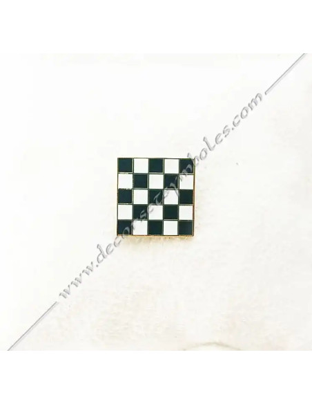 PIN015-pins-epinglettes-maconniques-damiers-paves-mosaiques-dualites-equilbres-decors-cadeaux-fm