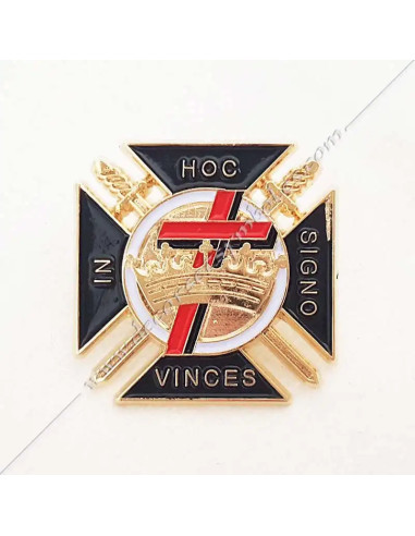 PIN024-pins-epinglettes-chevaliers-templiers-maconniques-hoc-signo-in-vinces-rer-mesa-cbcs-interieurs-fm