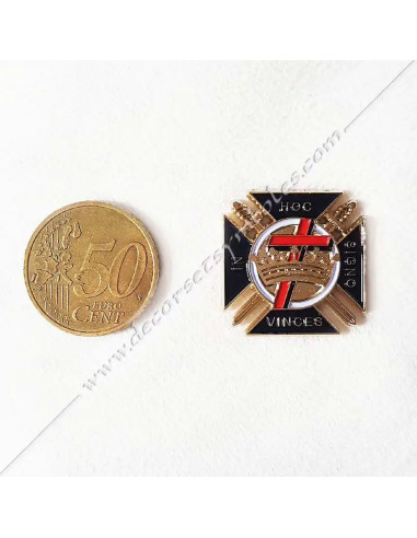 PIN024-pins-epinglettes-chevaliers-templiers-maconniques-hoc-signo-in-vinces-rer-mesa-cbcs-fm-interieurs
