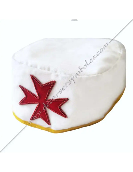 CHA016-caps-hats-headgear-masonic-whites-rer-cbcs-templar-crosses-reds-orders-interiors-rectified-fm