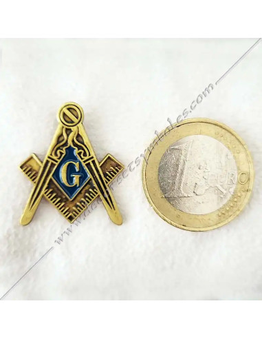 PIN027-greats-pins-masonic-squares-compasses-g-blue-gifts-decorations-shops-fm-accessories