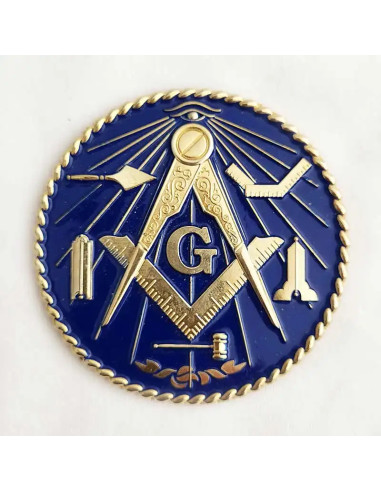 CFM012-emblems-masonic-symbols-cars-sticker-decorations-gift-shops-accessories-squares-compasses-fm