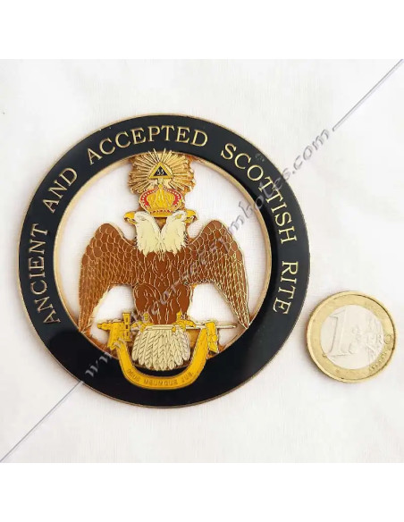 CFM014-emblems-plaques-masonic-cars-aasr-eagles-deus-meumque-jus-gifts-fm-shops-accessories