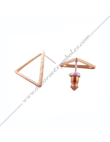 BOM002-earrings-triangles-gold-masonic-jewellery-symbols-decorations-women-gifts-fm-free-masonry