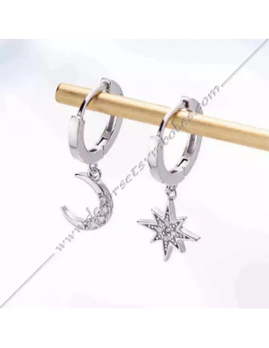 BOM012-boucles-oreilles-maconniques-lunes-et-soleil-argents-strass-bijoux-cadeaux-souvenirs-fm