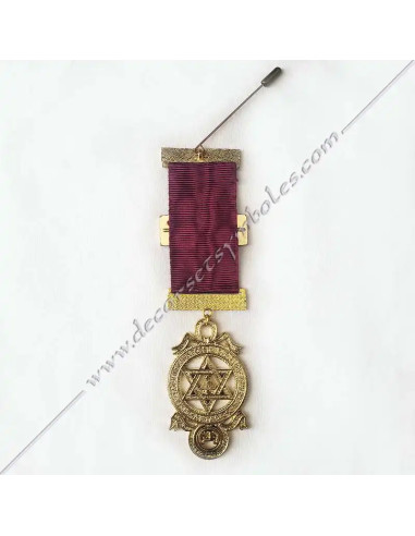 MAR012-medailles-bijoux-maconniques-principals-arches-royales-rubans-cramoisi-fm-cadeaux-accessoires