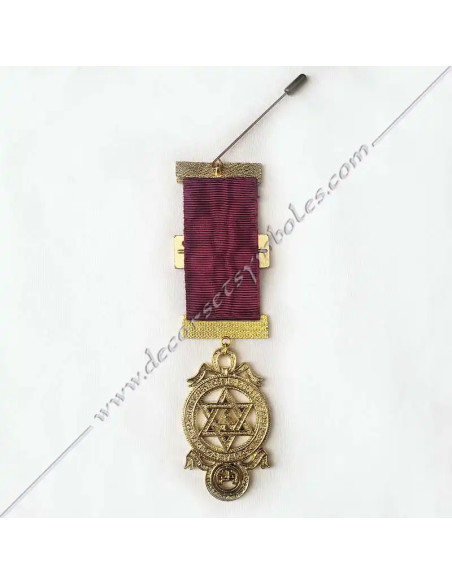 MAR012-medailles-bijoux-maconniques-principals-arches-royales-rubans-cramoisi-fm-cadeaux-accessoires
