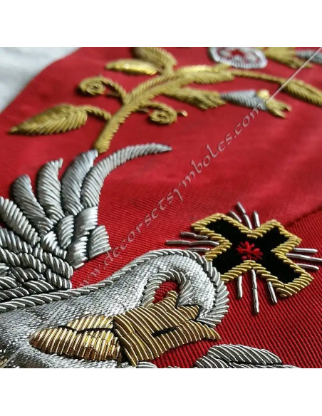 HRA111-masonic-knights-collars-sashes-18th-degrees-eagle-pelican-knights-rose-cross-aasr-fm-chapters