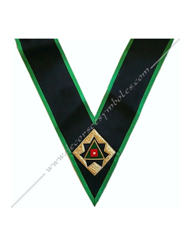 HRE0562-cordons-sautoirs-rubans-maconniques-officiers-patriarches-isis-27e-degres-goe-misraim-fm