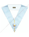 Masonic collar or sash RER Officer with shell and gold piping